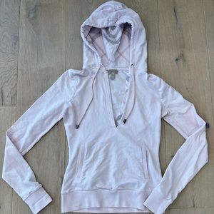 Size XS women’s Burberry hoodie.  Excellent worn condition.